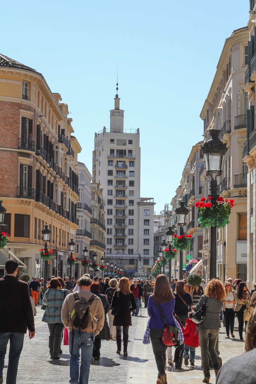 Calle Marqués de Larios de Málaga