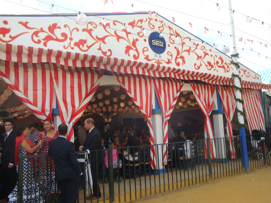Casetas de la Feria de Abril de Sevilla