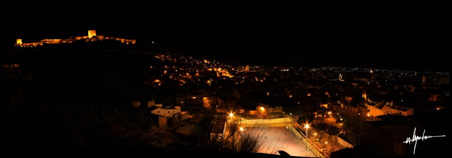 Castillo de Lorca sobre la ciudad