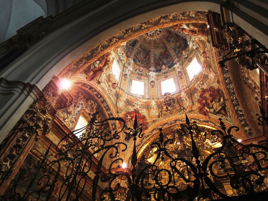 Bóveda de una capilla de la catedral de Teruel