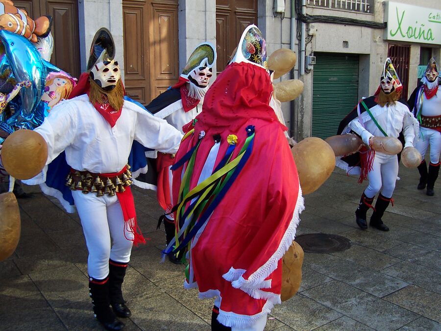 Pantallas del entroido de Xinzo de Limia