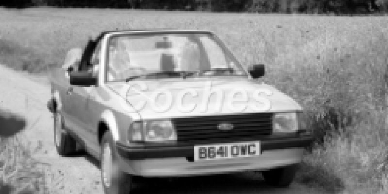 Ford Escort 1984 Cabriolet III 1.6 MANUAL (105 CV)