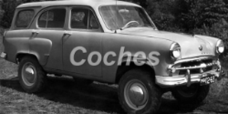 Moskvich 411 1959 Wagon 5-Puertas 411 411 1.4 MANUAL (45 CV) 4WD